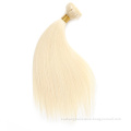 Straight Brazilian Mink 613 Virgin Hair Bundles Cuticle Aligned Blonde 100% Human Hair Weave Bundle